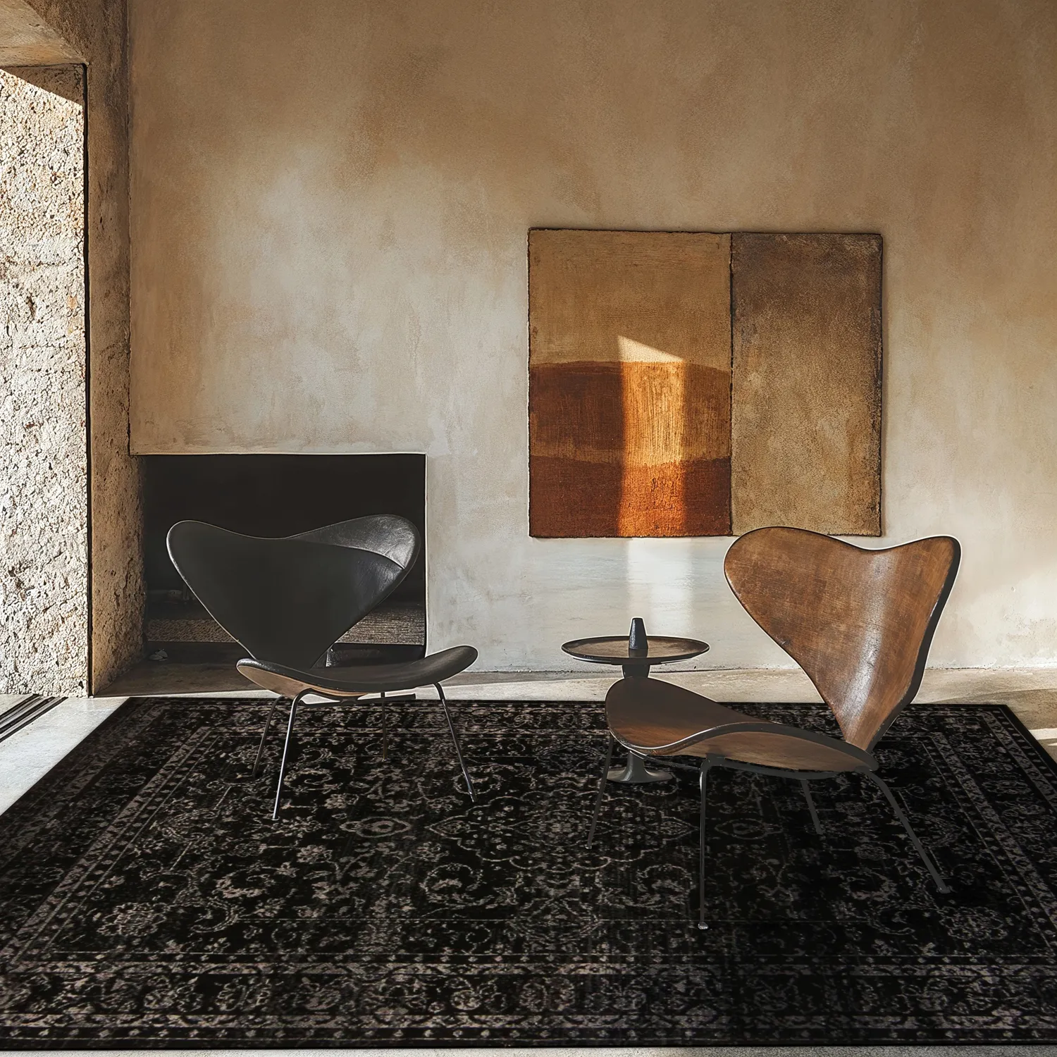 Tappeto Wilton - Peking Noble (nero)