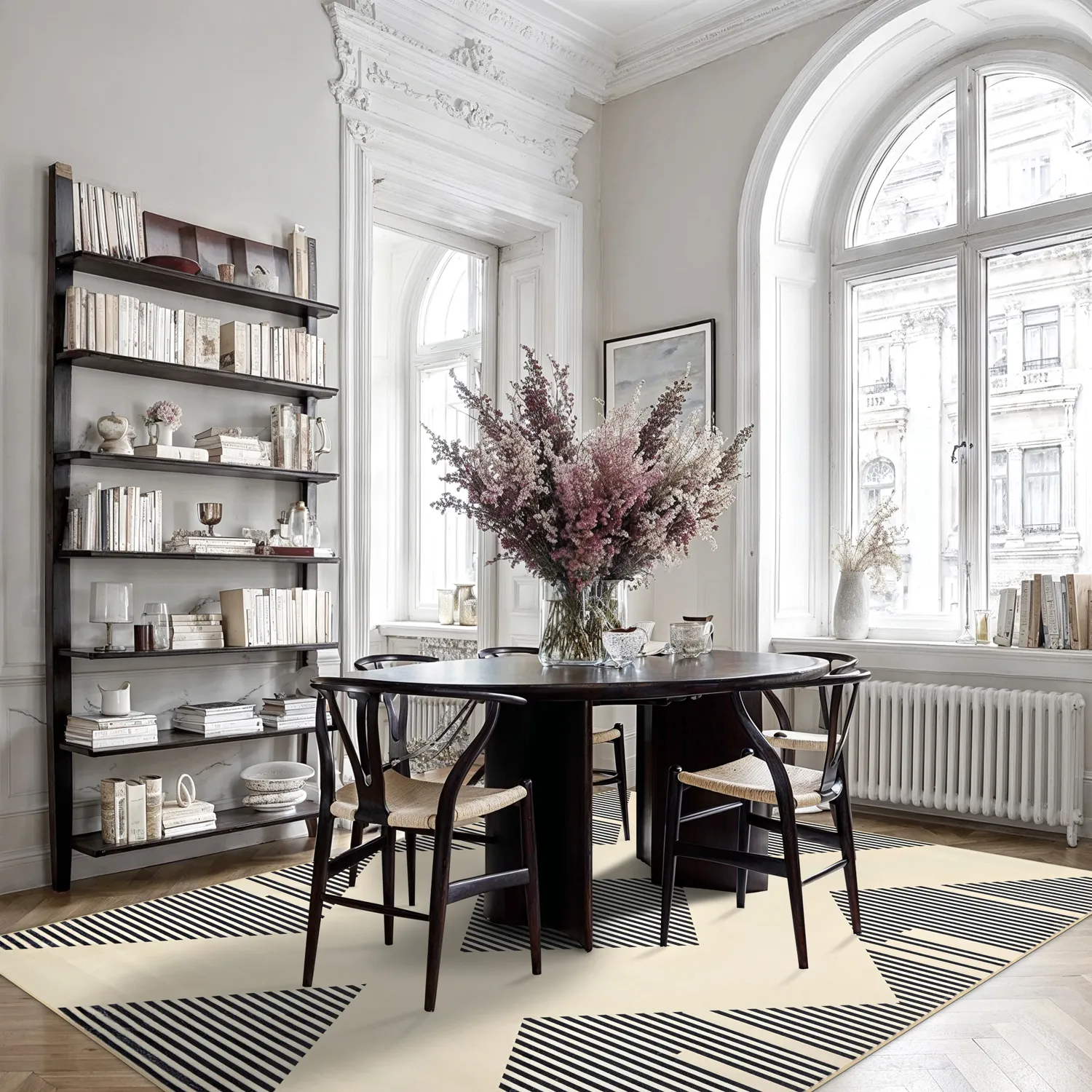 Tappeto Wilton - Pucon (nero/crema)