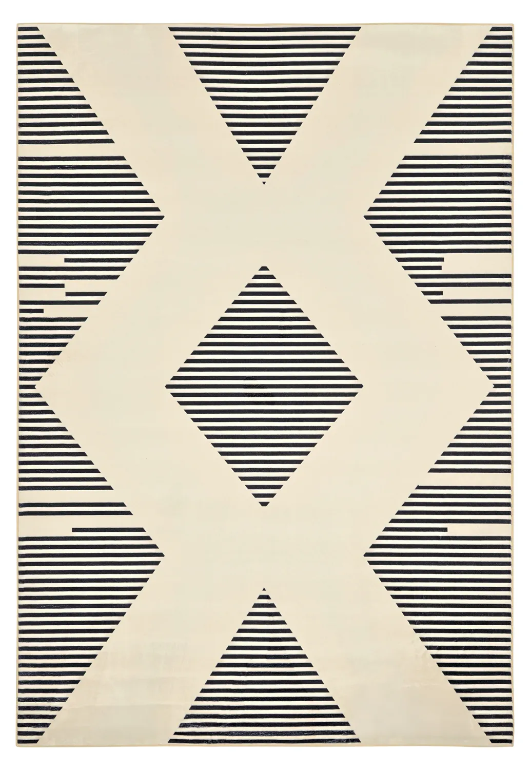 Tappeto Wilton - Pucon (nero/crema)