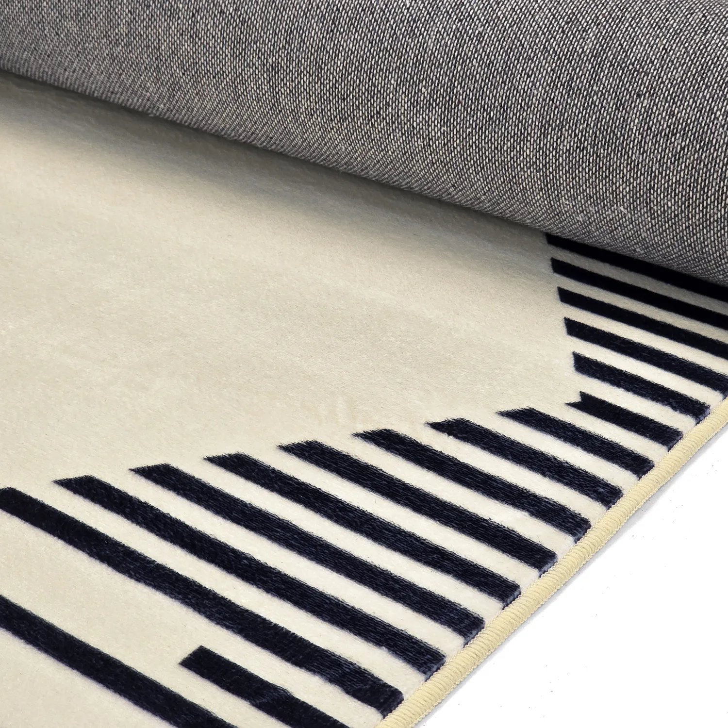 Tappeto Wilton - Pucon (nero/crema)