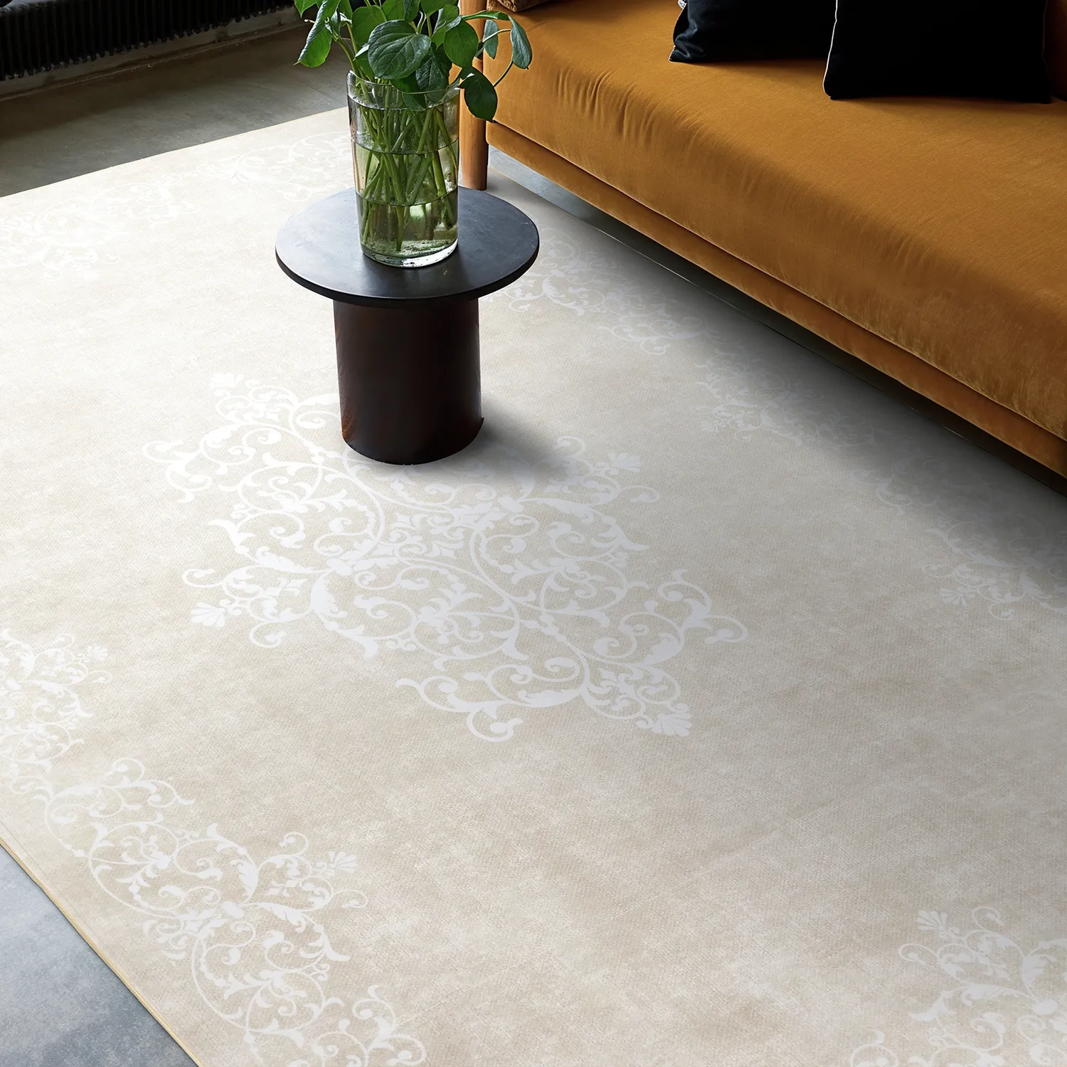 Tappeto Wilton - Santi (beige/bianco)