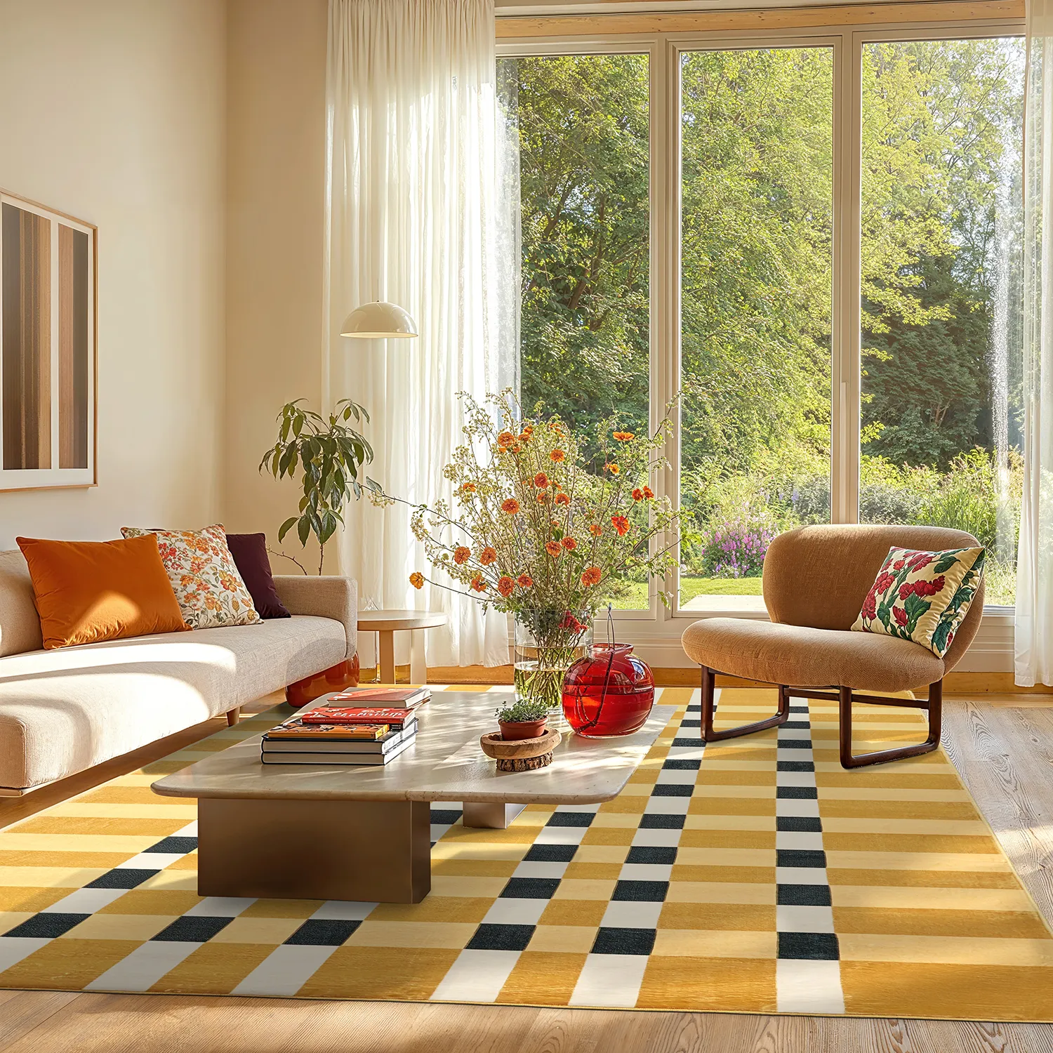 Tappeto Wilton - Sedona (giallo/multiplo)