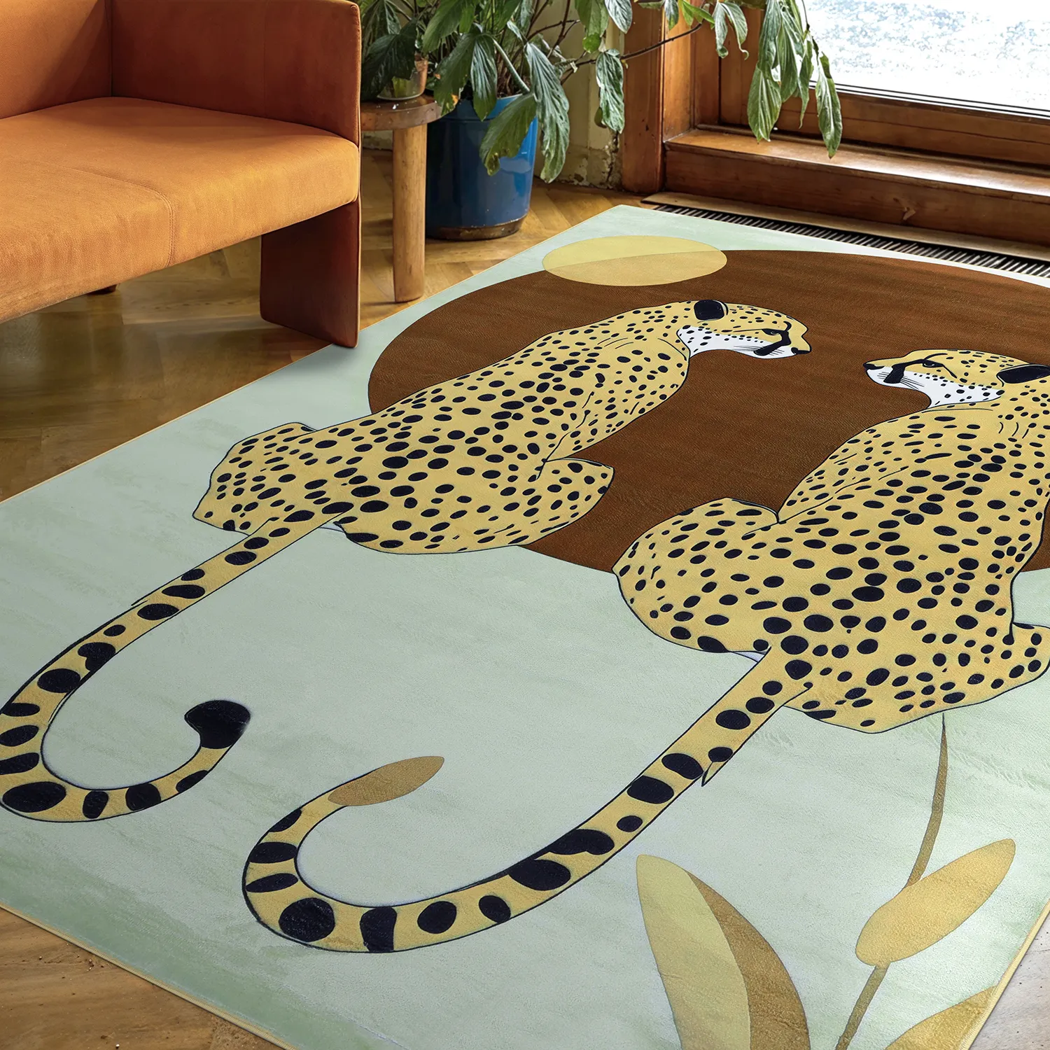Tappeto Wilton - Ubud (leopardo)