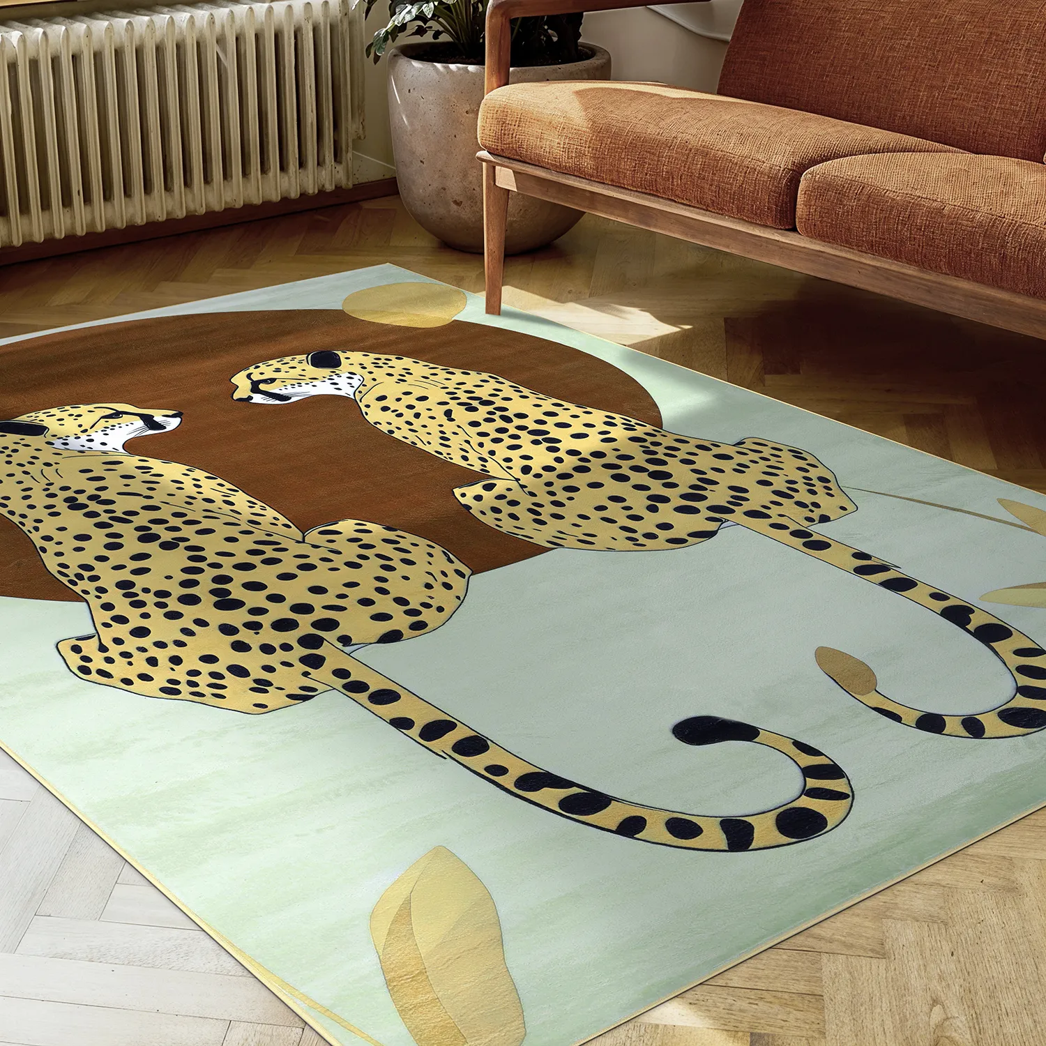 Tappeto Wilton - Ubud (leopardo)