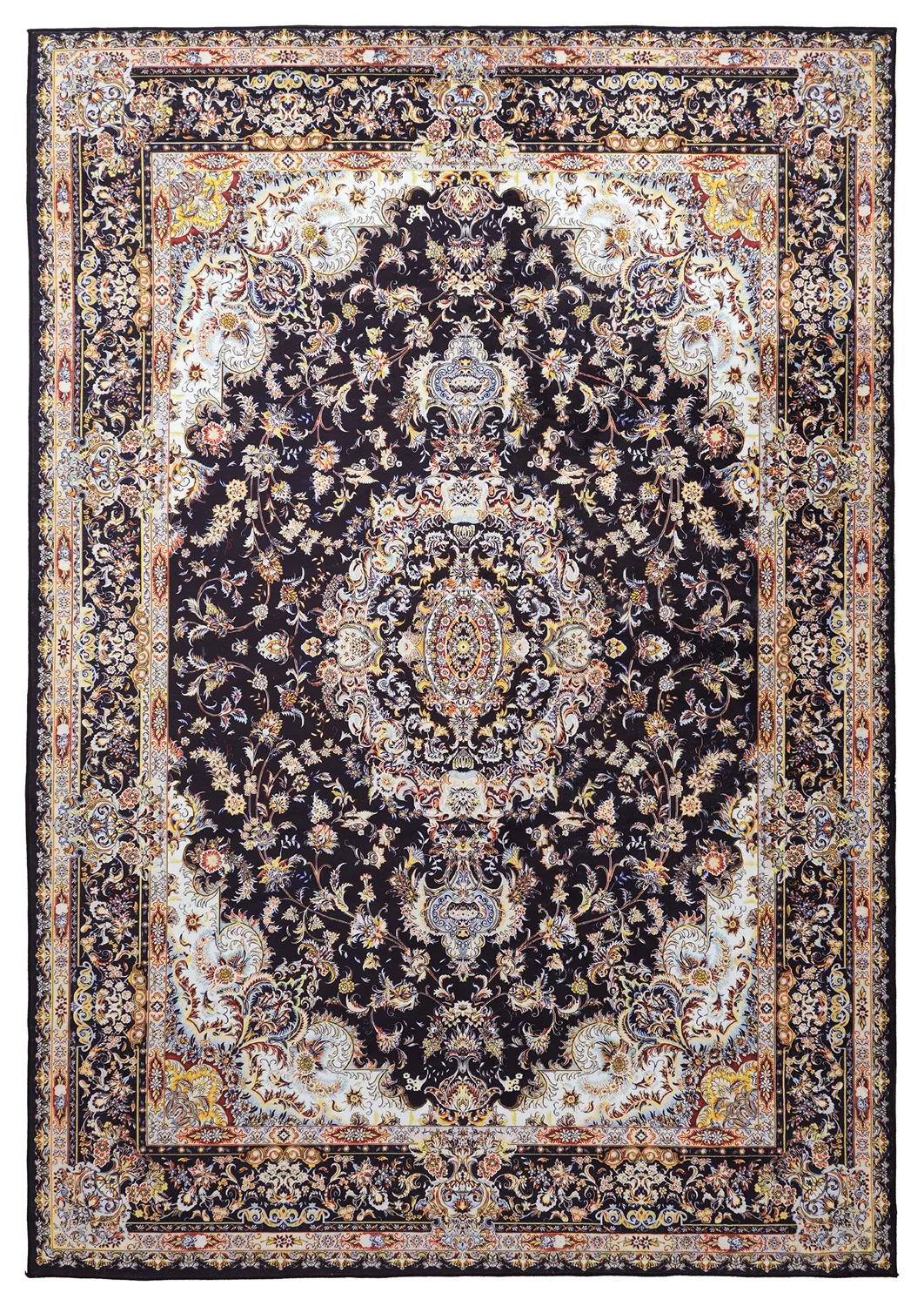Tappeto Wilton - Vakifli (nero/multi)