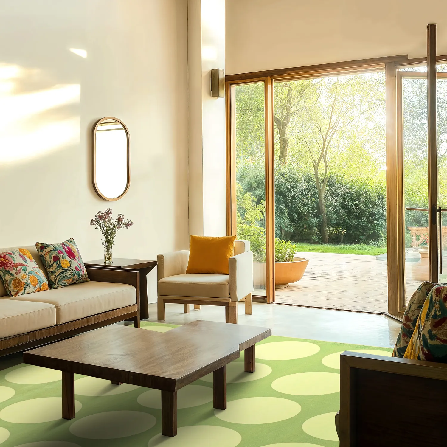 Tappeto Wilton - Wanaka (verde)