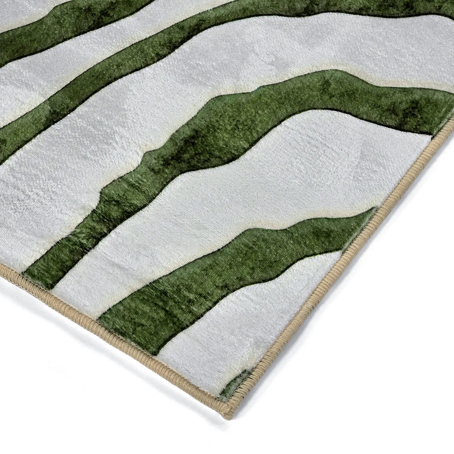 Tappeto Wilton - Zebra (verde)