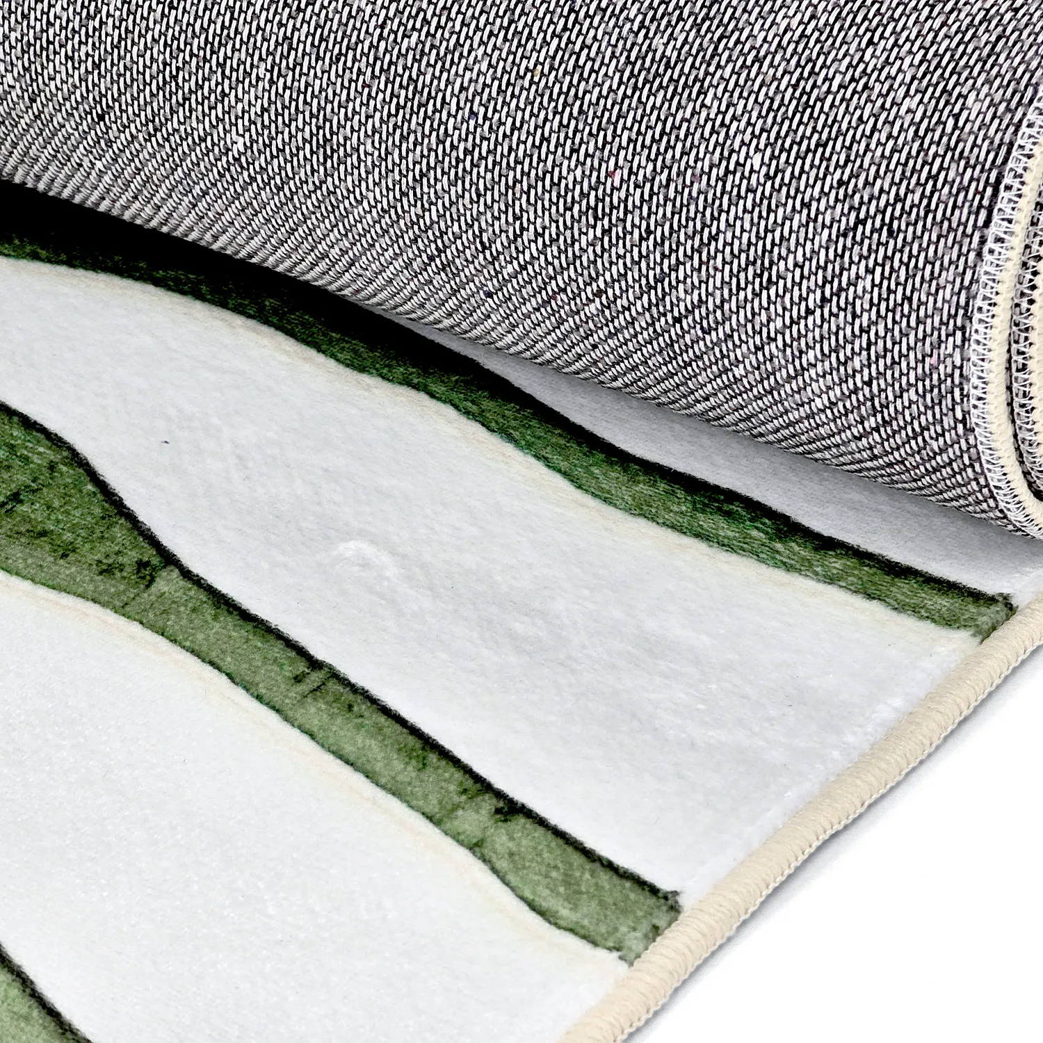 Tappeto Wilton - Zebra (verde)
