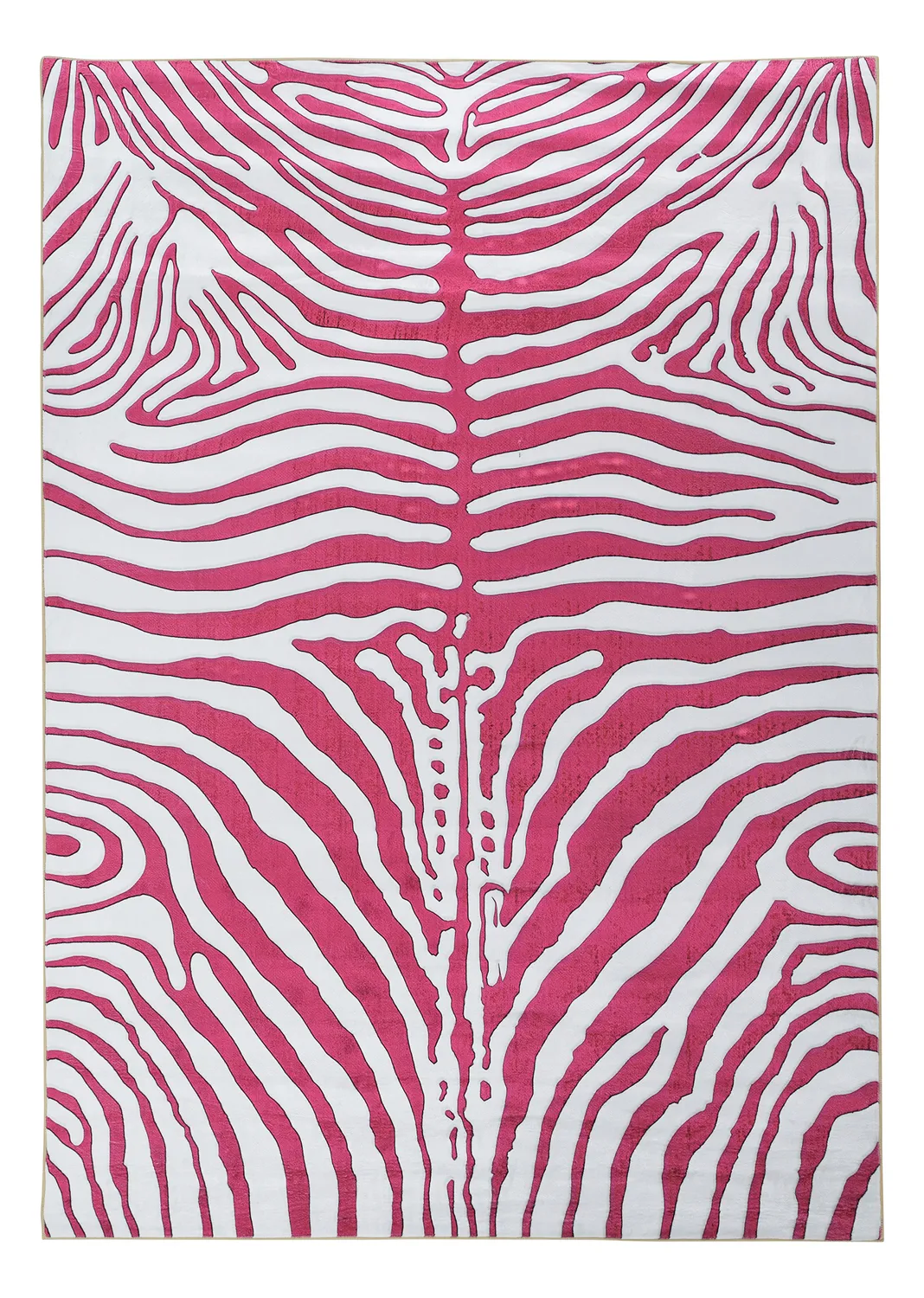 Tappeto Wilton - Zebra (rosa)