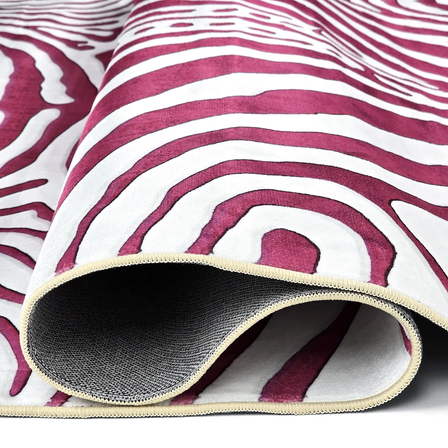 Tappeto Wilton - Zebra (rosa)