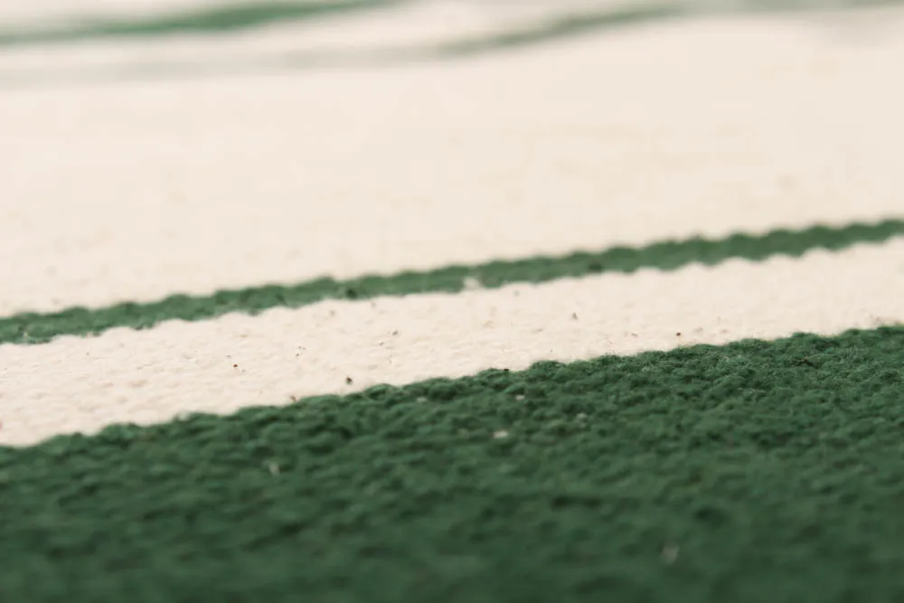 Tappeto Di Stracci - Wimbledon (verde)