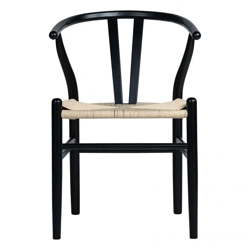 Sedia - Alta (nero/beige) - 2 pezzi