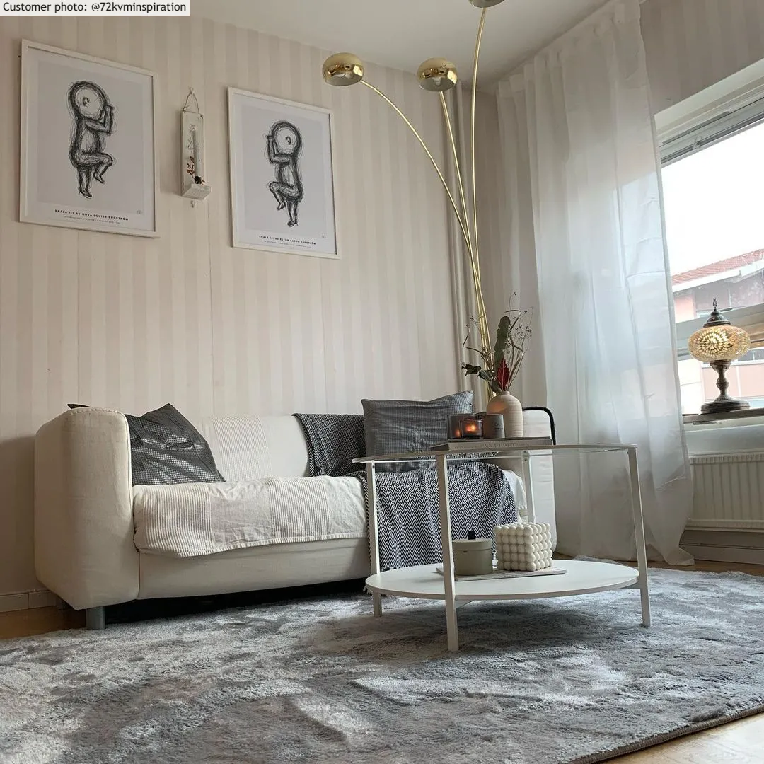 Tappeto A Pelo Lungo - Aranga Super Soft Fur (grigio)