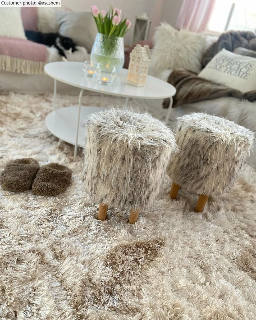 Tappeto A Pelo Lungo - Janjira (offwhite)