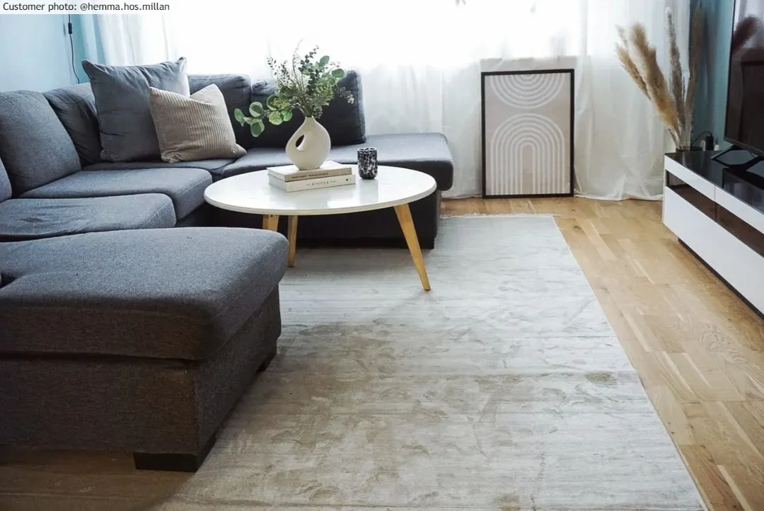 Tappeto Wilton - Art Silk (grigio chiaro/beige)
