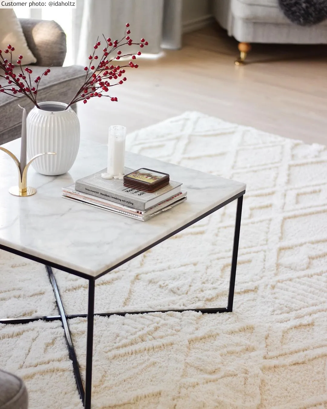 Tappeto A Pelo Lungo - Rostock (offwhite)
