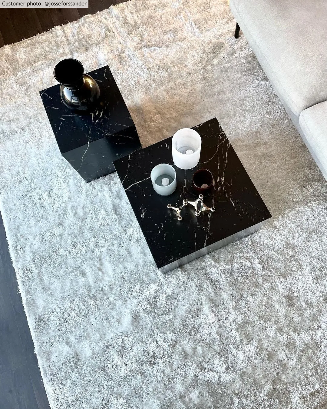 Tappeto A Pelo Lungo - Cosy (bianco)
