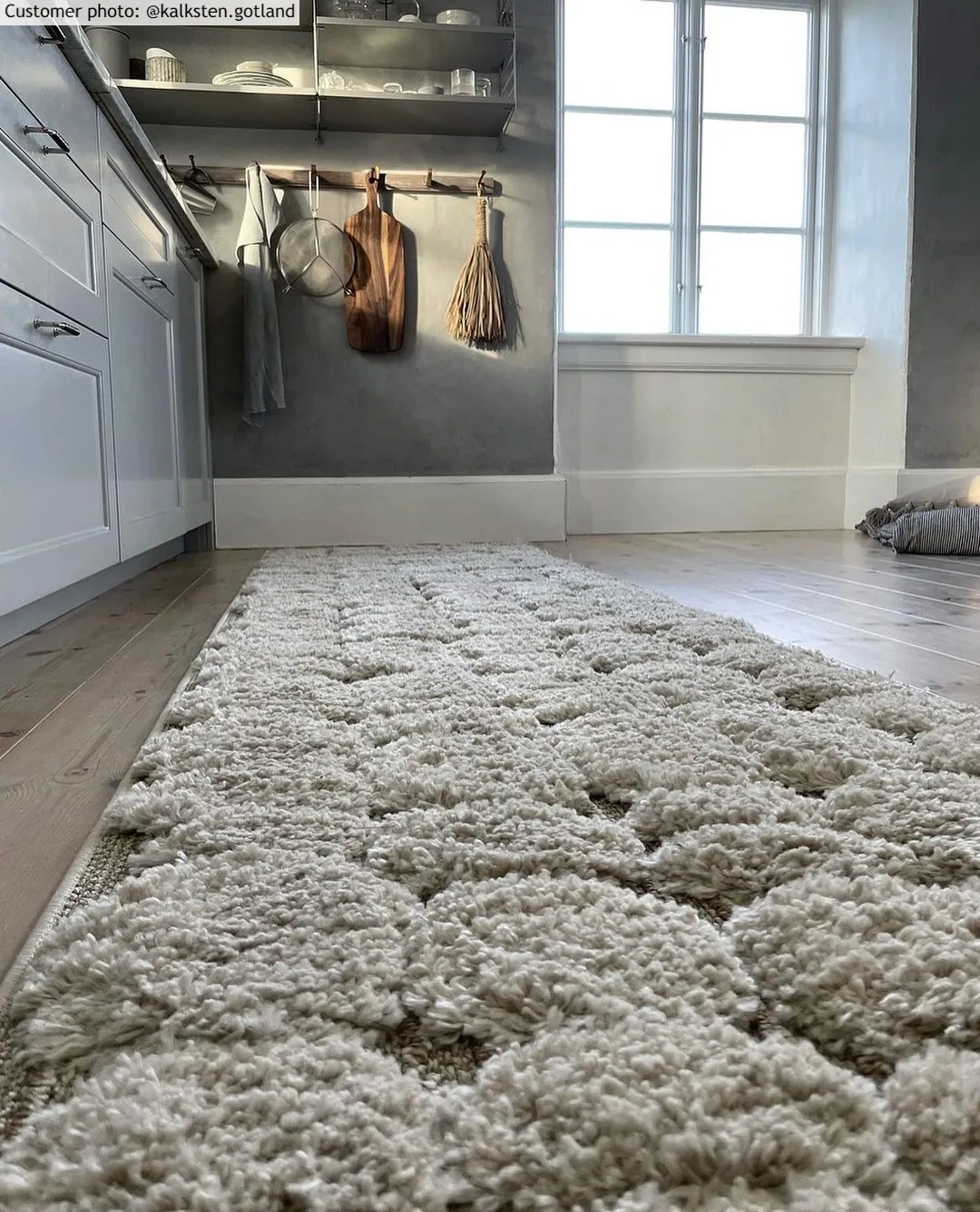Tappeto A Pelo Lungo - Fondi (beige)