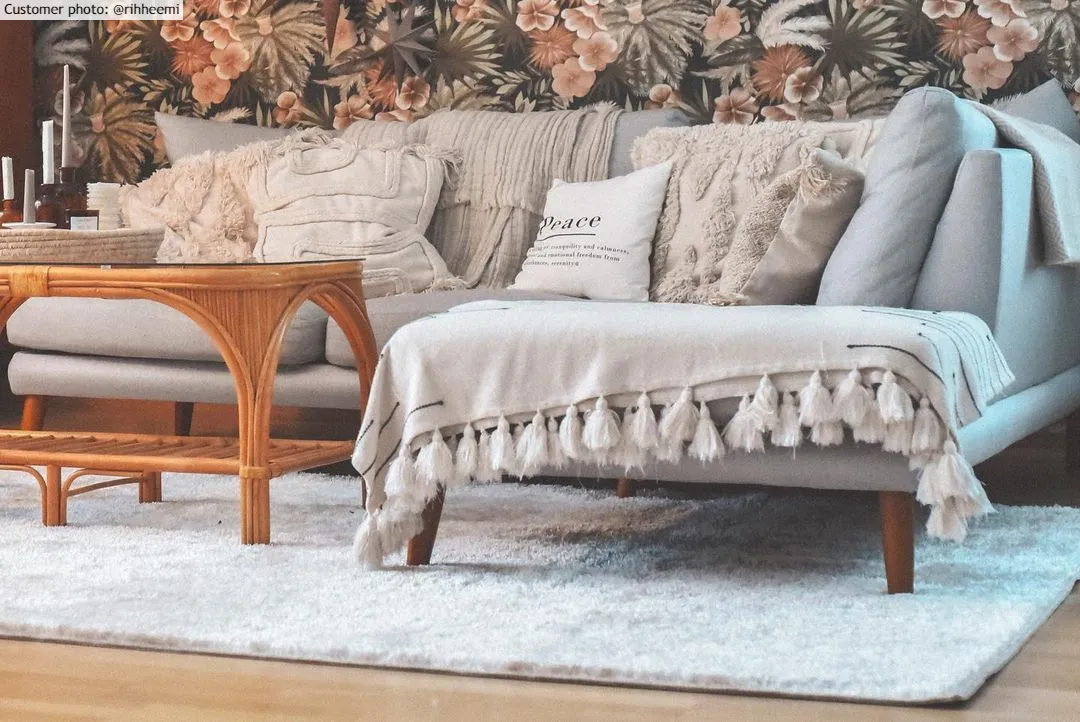Tappeto A Pelo Lungo - Cosy (beige)