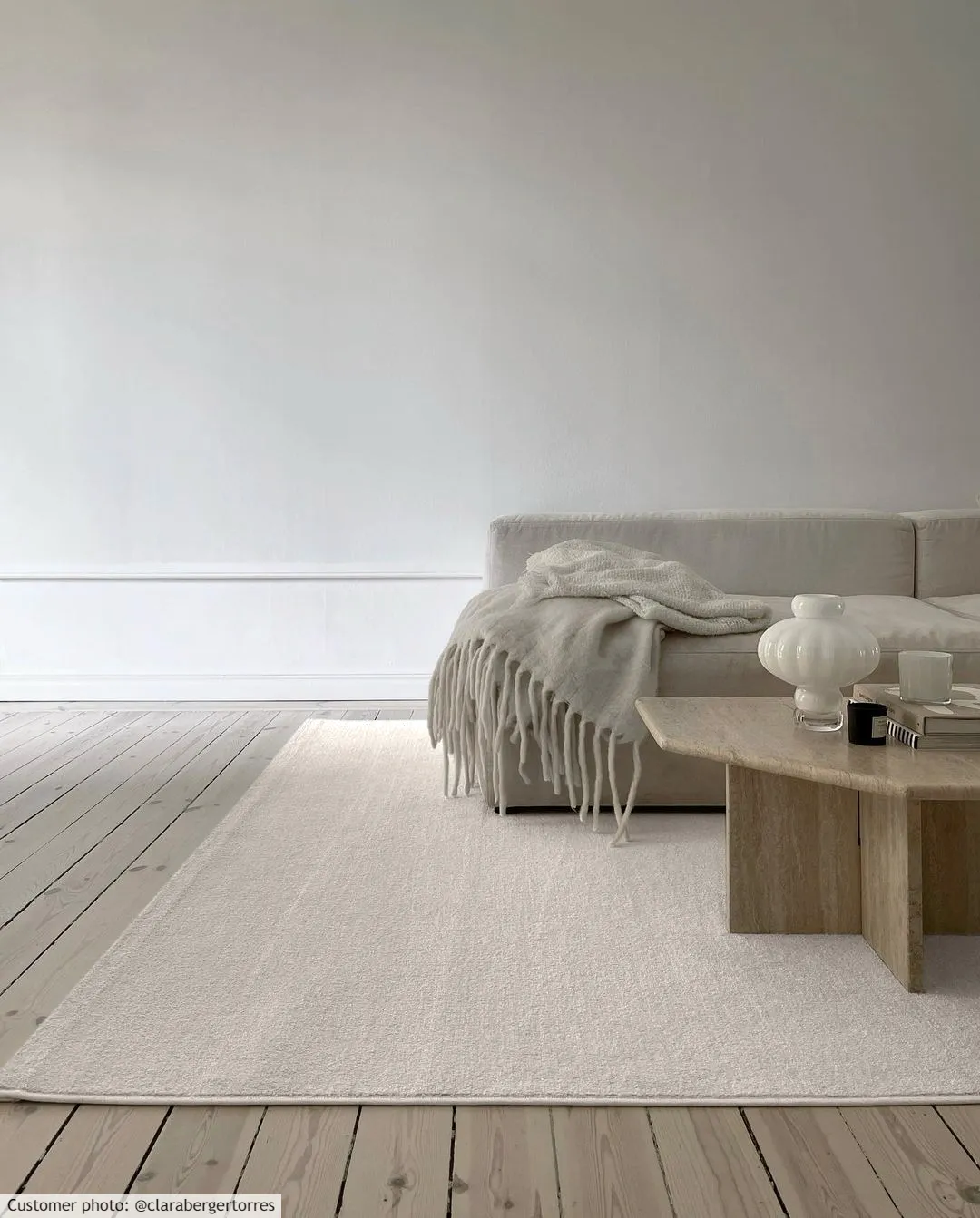Tappeto Wilton - Sunayama (bianco)