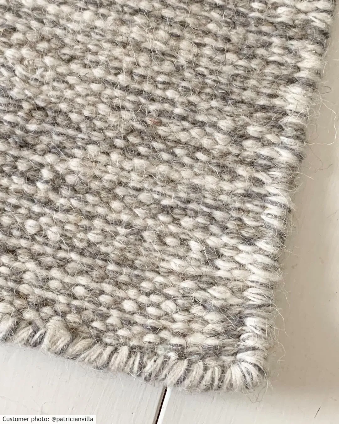 Tappeto In Lana - Dhurry (grigio)