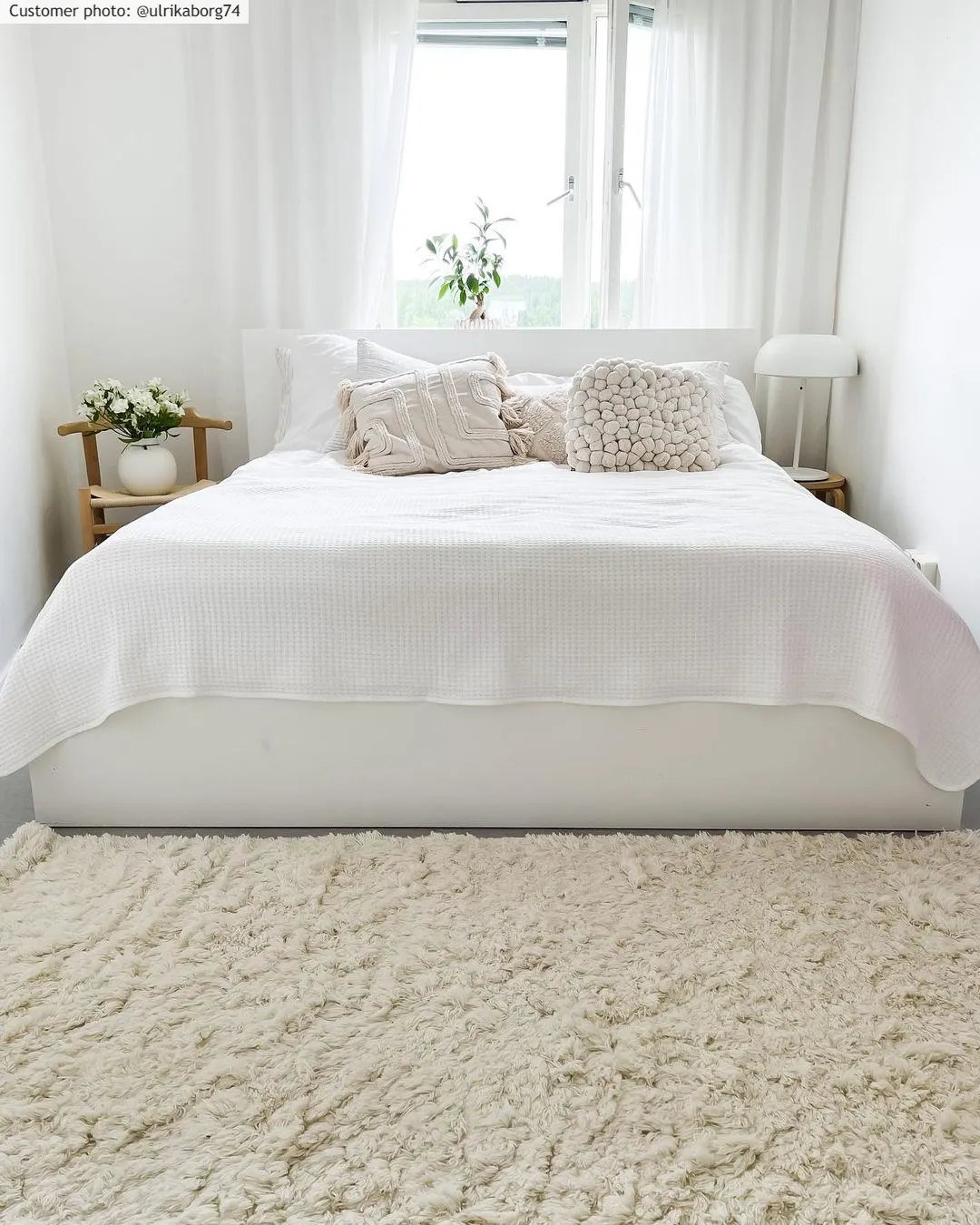 Tappeto In Lana - Aliste Wool Shaggy (snow white)