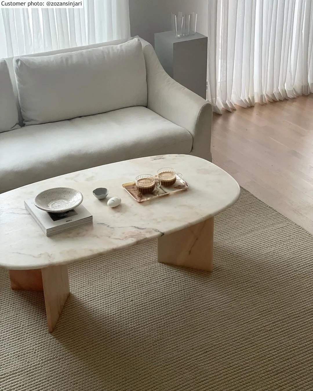 Tappeto In Lana - Coastal (creme)