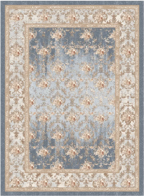Tappeto Wilton - Zafer (grigio/beige)