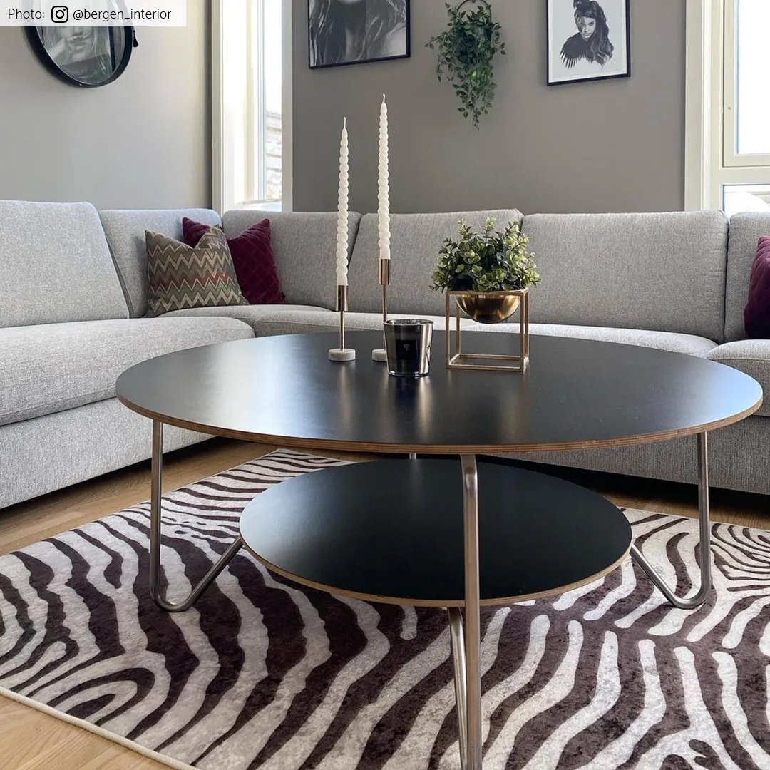 Tappeto Wilton - Zebra (nero/bianco)